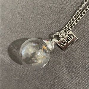 Never used. Dandelion wish necklace